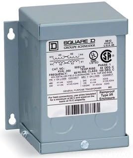 SCHNEIDER ELECTRIC 2S46F Transformer Dry 1-Phase 2-Kva 120X240-Volt-16/32-Volt