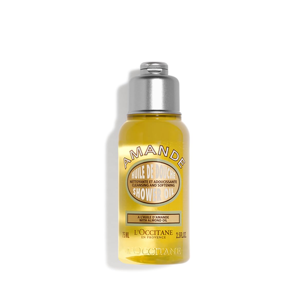 L’Occitane Cleansing & Softening Almond Shower Oil: Oil-to-Milky Lather, Softer Skin, Smooth Skin, Cleanse Without Drying, With Almond Oil