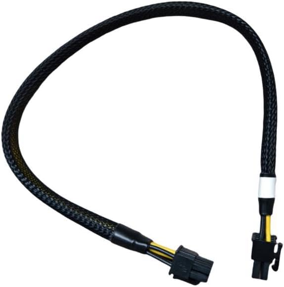 8 pin to 8 pin Power Cable Replacement for DELL R730 R730XD and Nvidia K80 M40 M60 P40 P100 PCIE GPU 40CM Black