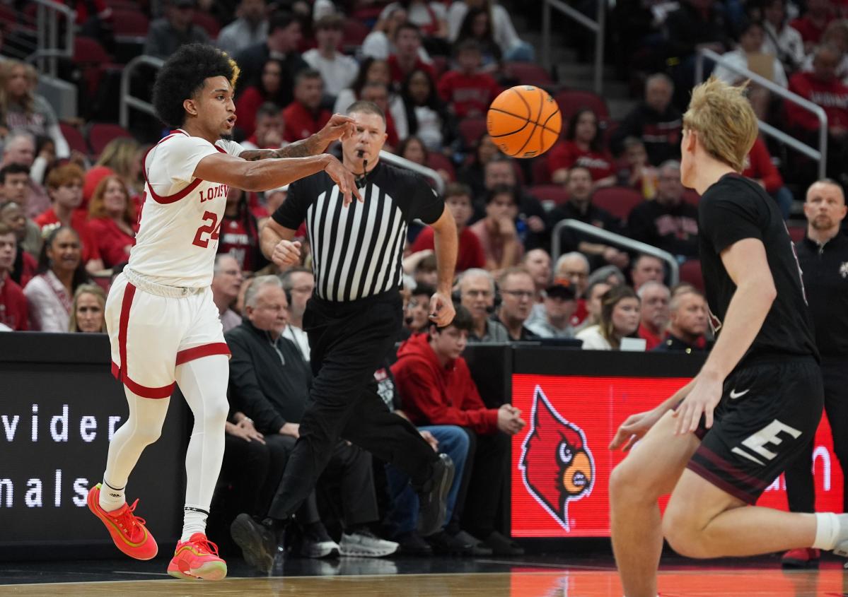 Louisville basketball dispatches pesky Eastern Kentucky, prepares for bulk of ACC schedule