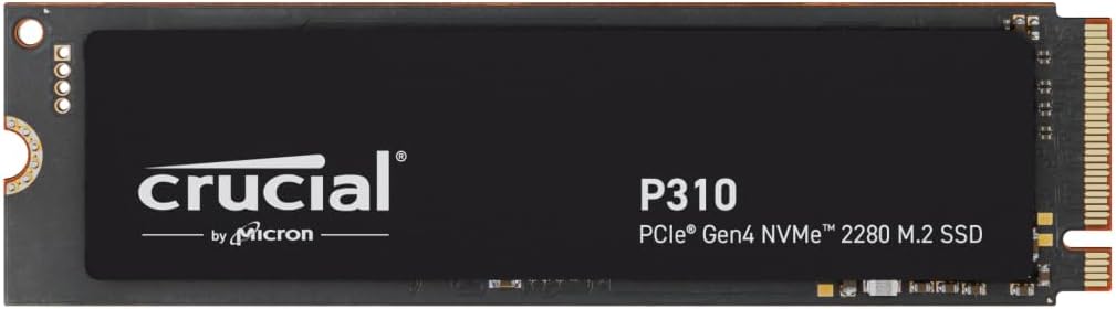 Crucial SSD 1TB M.2 (2280) P310 NVMe PCIe Gen4 Internal