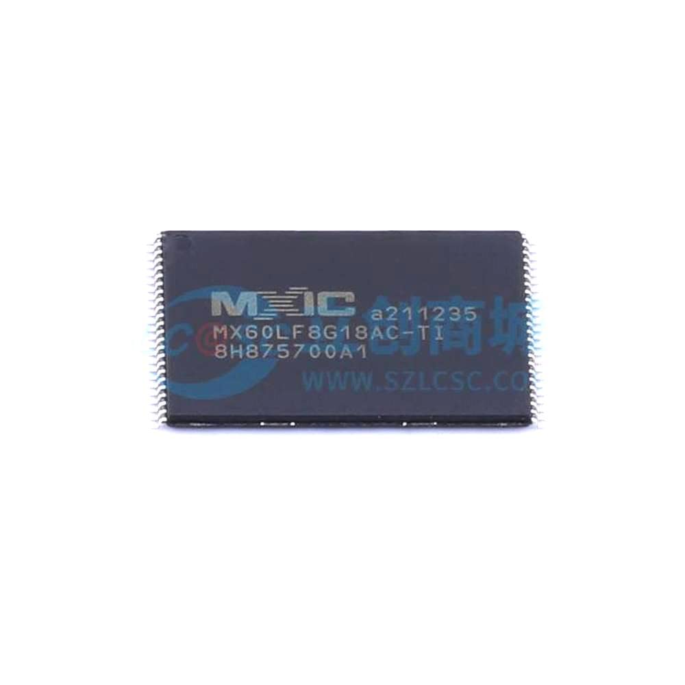 1 Pcs NAND Flash MX60LF8G18AC-TI TSOP-48-18.4mm MX60LF8G18AC-TI