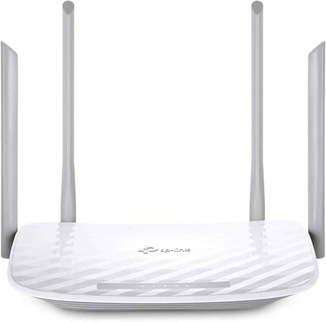 TP-Link AC1200 WiFi Router (Archer A54) – Dual Band Wireless Internet Router, 4 x 10/100 Mbps Fast Ethernet Ports, Supports Guest WiFi, Access Point Mode, IPv6 and Parental Controls