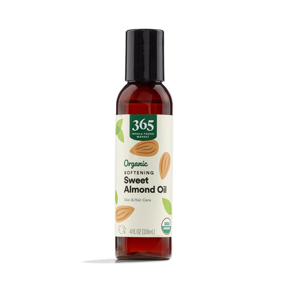 365 by Whole Foods Market, Oil Sweet Almond Organic, 4 Fl Oz