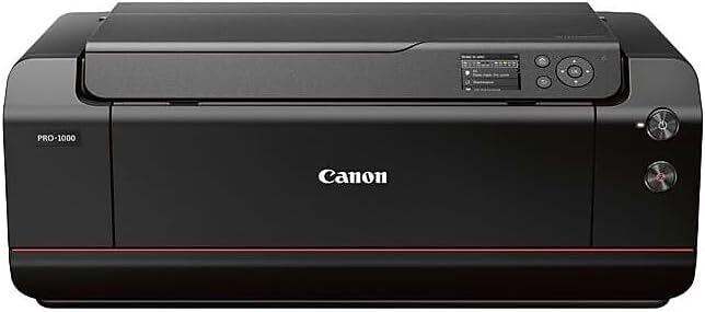 Canon imagePROGRAF PRO-1000 Professional Photographic Inkjet Printer, 17 x 22-Inches, Black