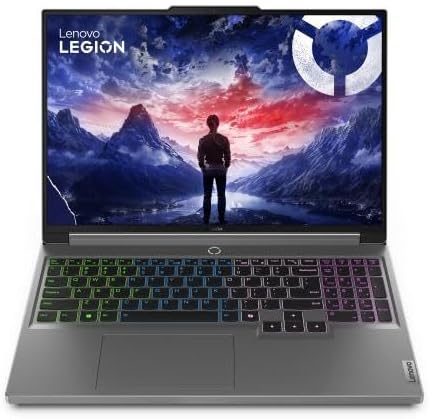 Lenovo Legion 5i 16″ 2560 x 1600 WQXGA 165Hz Gaming Laptop Intel Core i9-14900HX 16GB DDR5 1TB SSD NVIDIA GeForce RTX 4070 8GB Luna Grey