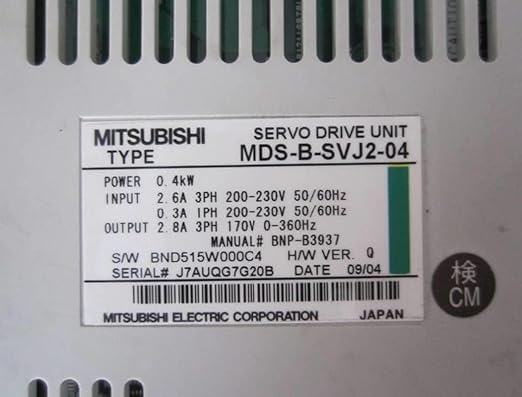 Servo Drive MDS-B-SVJ2-04