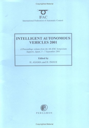 Intelligent Autonomous Vehicles 2001 (IFAC Proceedings Volumes)