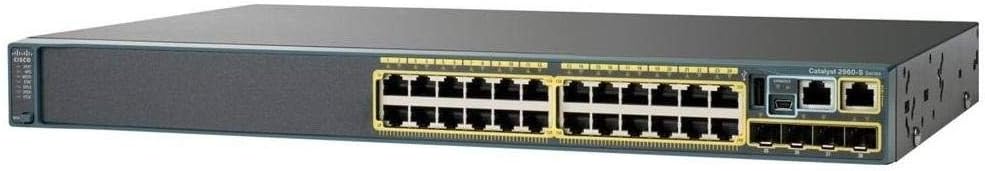 Cisco Systems WS-C2960X-24PD-L Catalyst 2960-x 24 Gige PoE 370W 2 x 10G