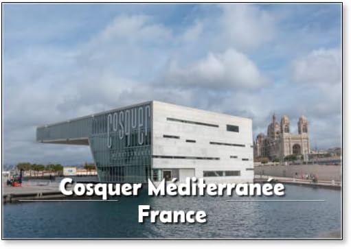 Marseille, France – Cosquer Méditerranée Is A Recreation of The Cosquer Cave, A Masterpiece of Cave Art, Which Can Be Visited in Exploration Modules (Small Autonomous Vehicles), Fridge Magnet