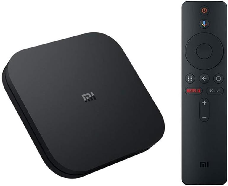 Xiaomi Mi Box S 4K HDR Android TV Remote Streaming Media Player with Google Assistant Streaming Device 4K Ultra HD