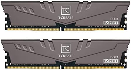 TEAMGROUP T-Create Expert overclocking 10L DDR4 16GB Kit (2 x 8GB) 3600MHz (PC4 28800) CL18 Desktop Memory Module Ram – TTCED416G3600HC18JDC01