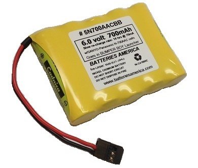 6.0volt 700mAh Rechargeable Battery Pack for Bumper BOY – 5N700AACBB