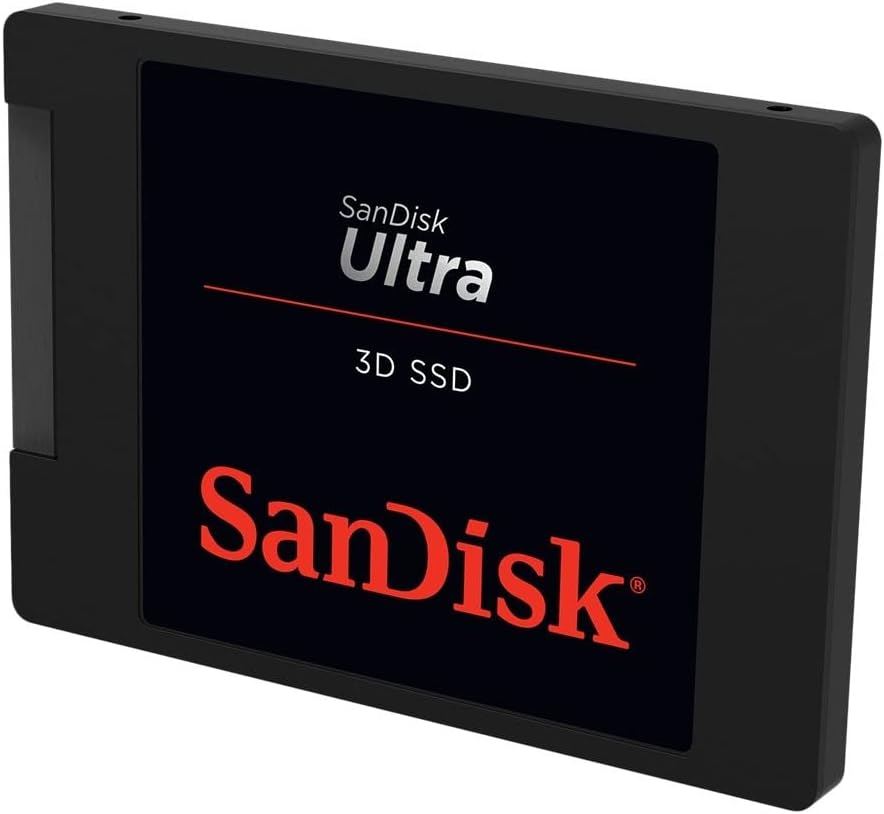 SanDisk Ultra 3D NAND 2TB Internal SSD – SATA III 6 Gb/s, 2.5″/7mm, Up to 560 MB/s – SDSSDH3-2T00-G26