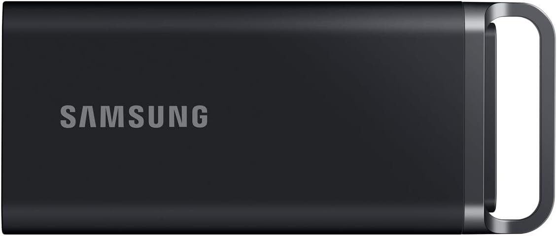 Samsung Portable SSD T5 EVO, 4 TB, USB 3.2 Gen. 1, 460 MB/s Read, 460 MB/s Write, External Hard Drive for Mac, PC, Android, Smart TVs and Game Consoles, Incl. USB-C Cable, MU-PH4T0S/EU