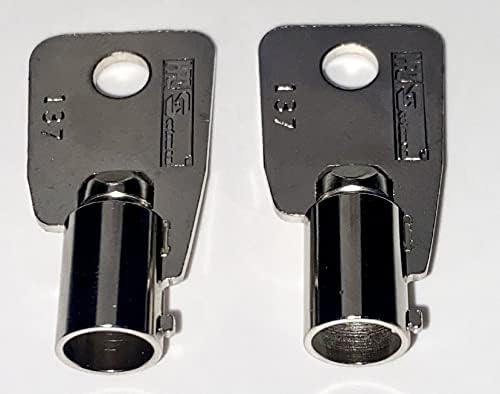 2 – Tubular Motorcycle Keys Tubular Key Blank HPC Fits BMW Buell Harley Davidson.