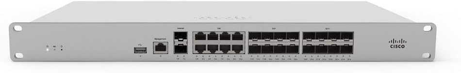 Cisco Meraki | MX250-HW | Meraki MX250 Router/Security Appliance (Renewed)