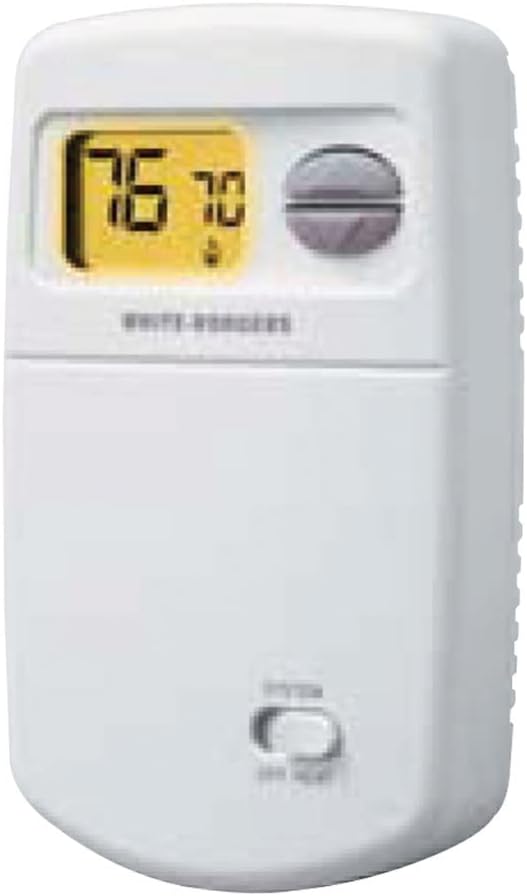 Emerson Thermostats 1E78-140 Non-Programmable Heat Only Thermostat for Single-Stage Systems, White