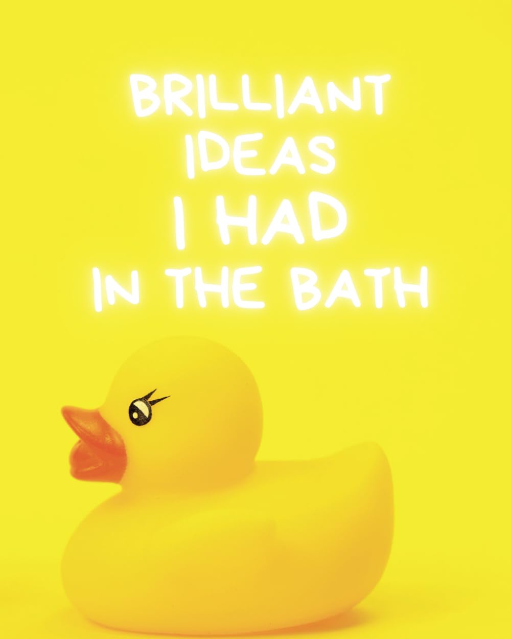 Brilliant ideas I had in the bath | 8×10 lined 100 pages | funny notebook lined journal gift for her women men friend bestie | get