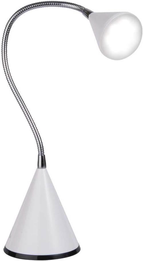 OttLite LED Cone Desk Lamp, White