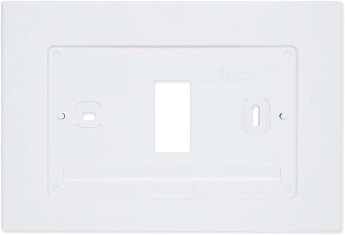 F61-2663 Wall Plate for Sensi Wi-Fi Programmable Thermostat,Hand Control, White (1)