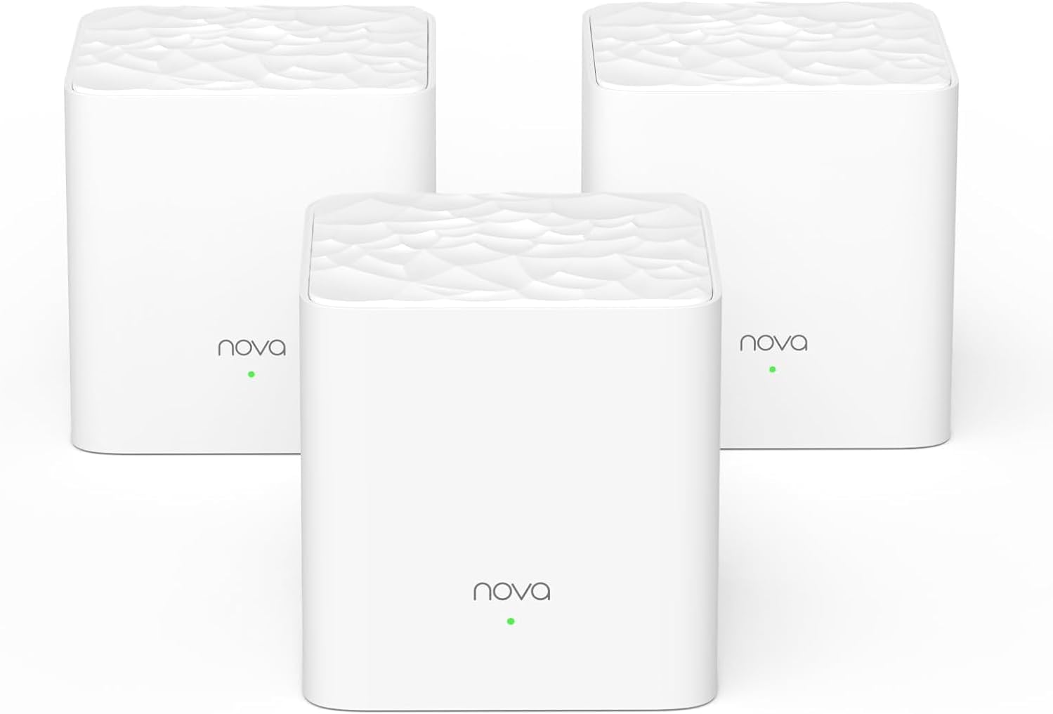 Tenda Nova Mesh WiFi System – Covers 3500 sq.ft – AC1200 Dual-Band Mesh Network for Home Internet – Parental Control – 3-Pack