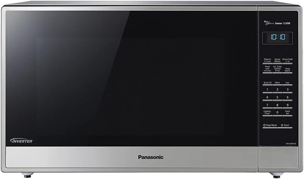 Panasonic 2.2 cu. ft. Stainless-Steel Microwave Oven with Inverter Technology