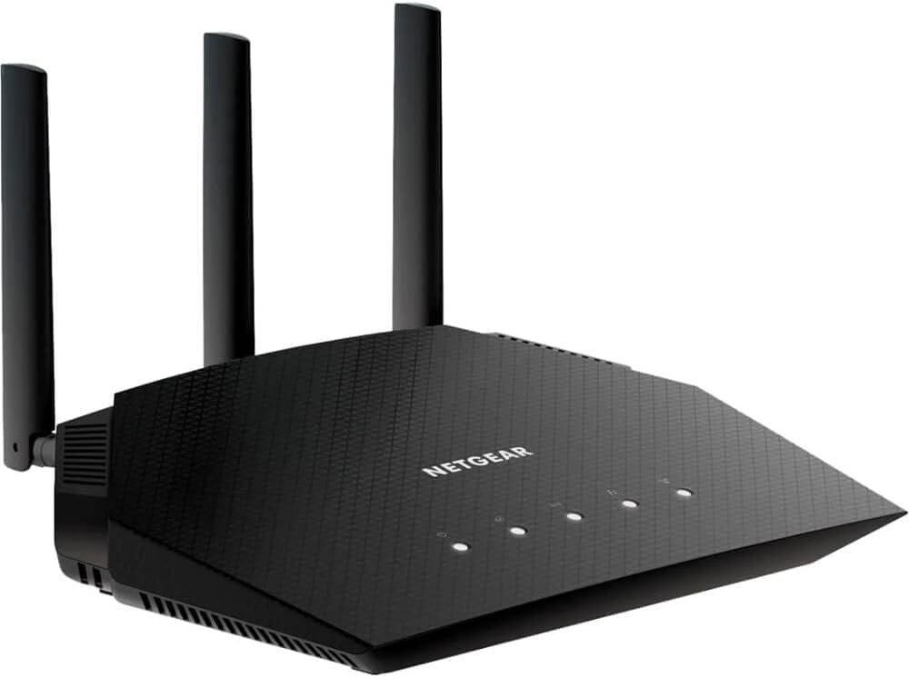 NETGEAR RAX10-100NAR 4-Stream AX1800 Dual-Band WiFi 6 Router – Certified Refurbished