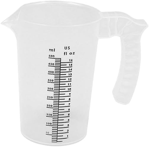 Valley Industries Multi-Purpose Measuring Pitcher – 16oz., Translucent