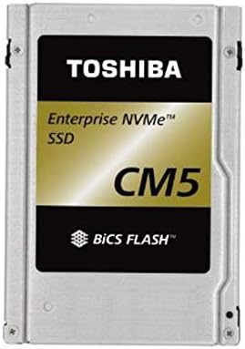 Toshiba KCM5XRUG7T68 Hard Drive CM5 7.68TB NVMe PCIe 3×4 2×2