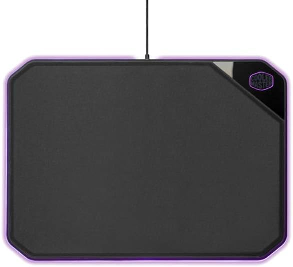 Cooler Master Dual-Sided Gaming Mouse Pad with RGB Illumination and Software Customization