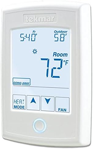 tekmarNet – 553 – Thermostat – 7-Day Programmable – tN2/tN4 Compatible – Two Stage Heat, One Stage Cool, One Fan – Touchscreen