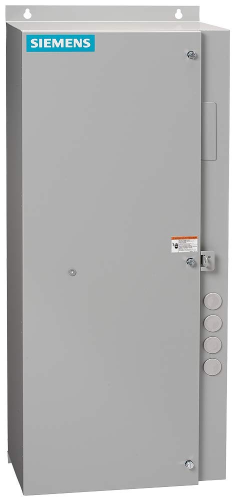 Siemens 14LPU32BH Heavy Duty Motor Starter, Non-Reversing, Solid State Overload, Auto/Manual Reset, NEMA 1 Enclosure, 3 Phase, 3 Pole, Size 5, 55 to 250A Overload Range, 480VAC Coil Voltage