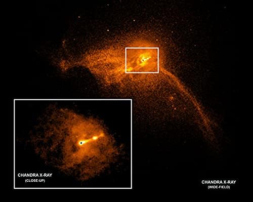 First Photo of Messier 87 Black Hole by NASA’s Chandra X-Ray Observatory with Close-Up Detail 8×10 Photograph Photo Print