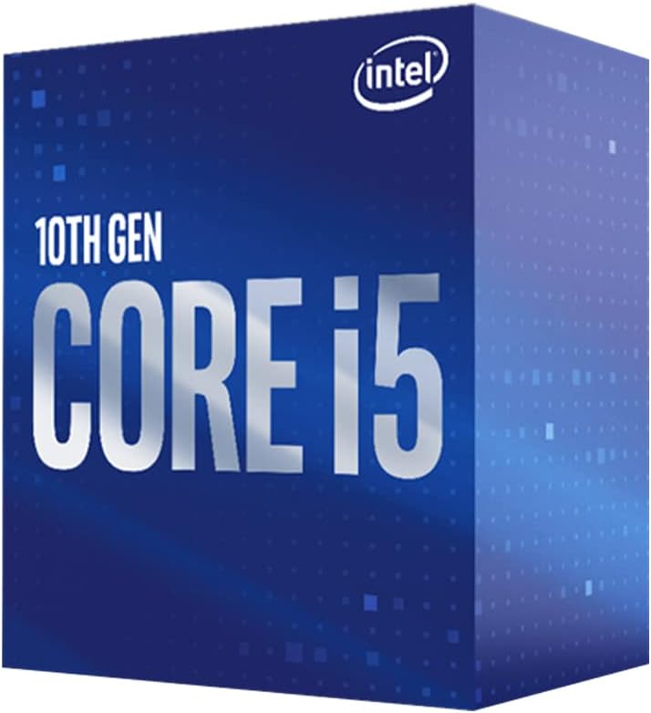 Intel Core i5-10400 Desktop Processor 6 Cores up to 4.3 GHz LGA1200 (Intel 400 Series Chipset) 65W, Model Number: BX8070110400