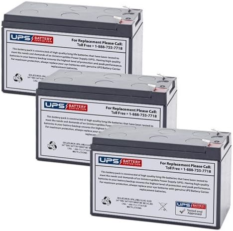 SMC15002URM – UPSBatteryCenter Compatible Replacement Battery Set for Tripp Lite SmartPro 120V 1.5kVA 1kW SMC15002URM