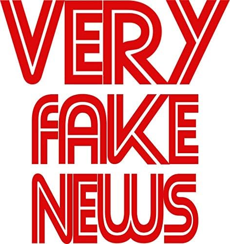 CNN – Very Fake News Vinyl Decal Wall Laptop Bumper Sticker 5″