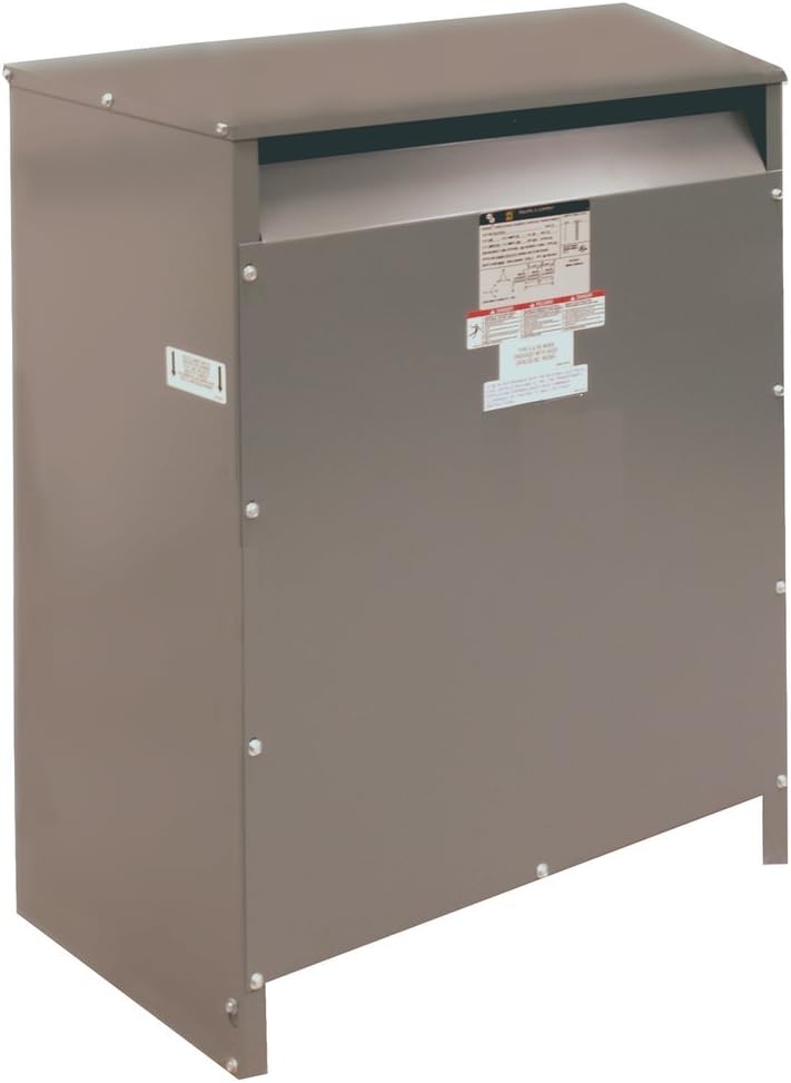 SCHNEIDER ELECTRIC EE25S3H Transformer Dry 1-Phase 25-Kva 240X480-Volt-120/240-Volt Electrical Box