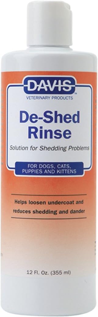 Davis De-Shed Pet Rinse, 12 oz