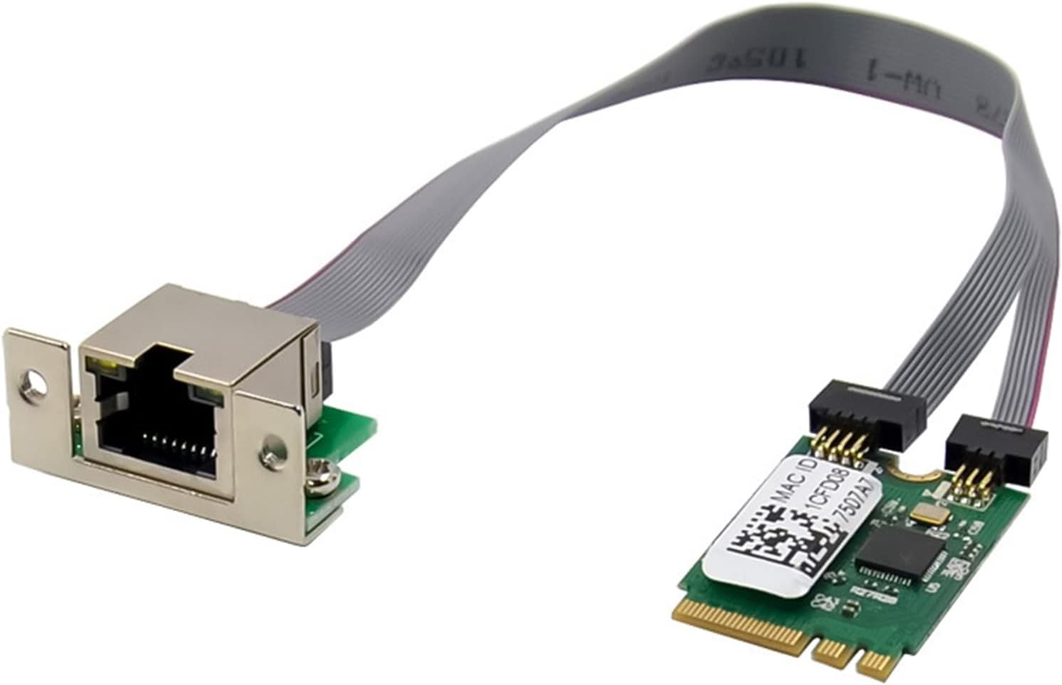 M.2 A+E Key 2.5G Ethernet LAN Card RTL8125B Industrial Control Network Card PCI Express Network Adapter