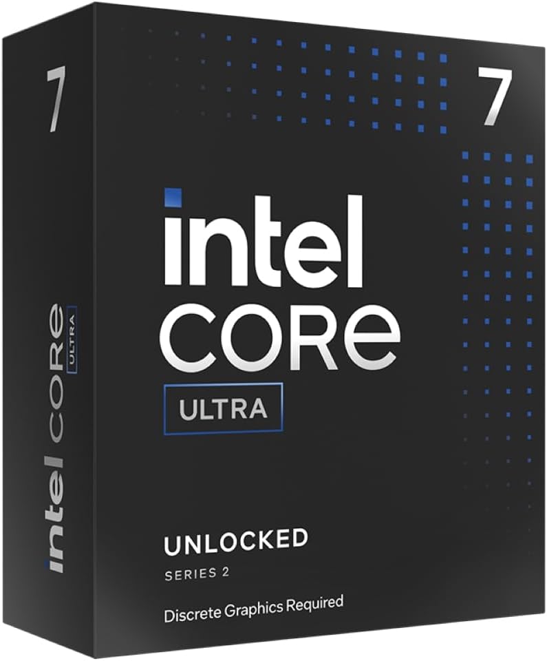 Intel Core Ultra 7 Desktop Processor 265KF – 20 cores (8 P-cores + 12 E-cores) up to 5.5 GHz