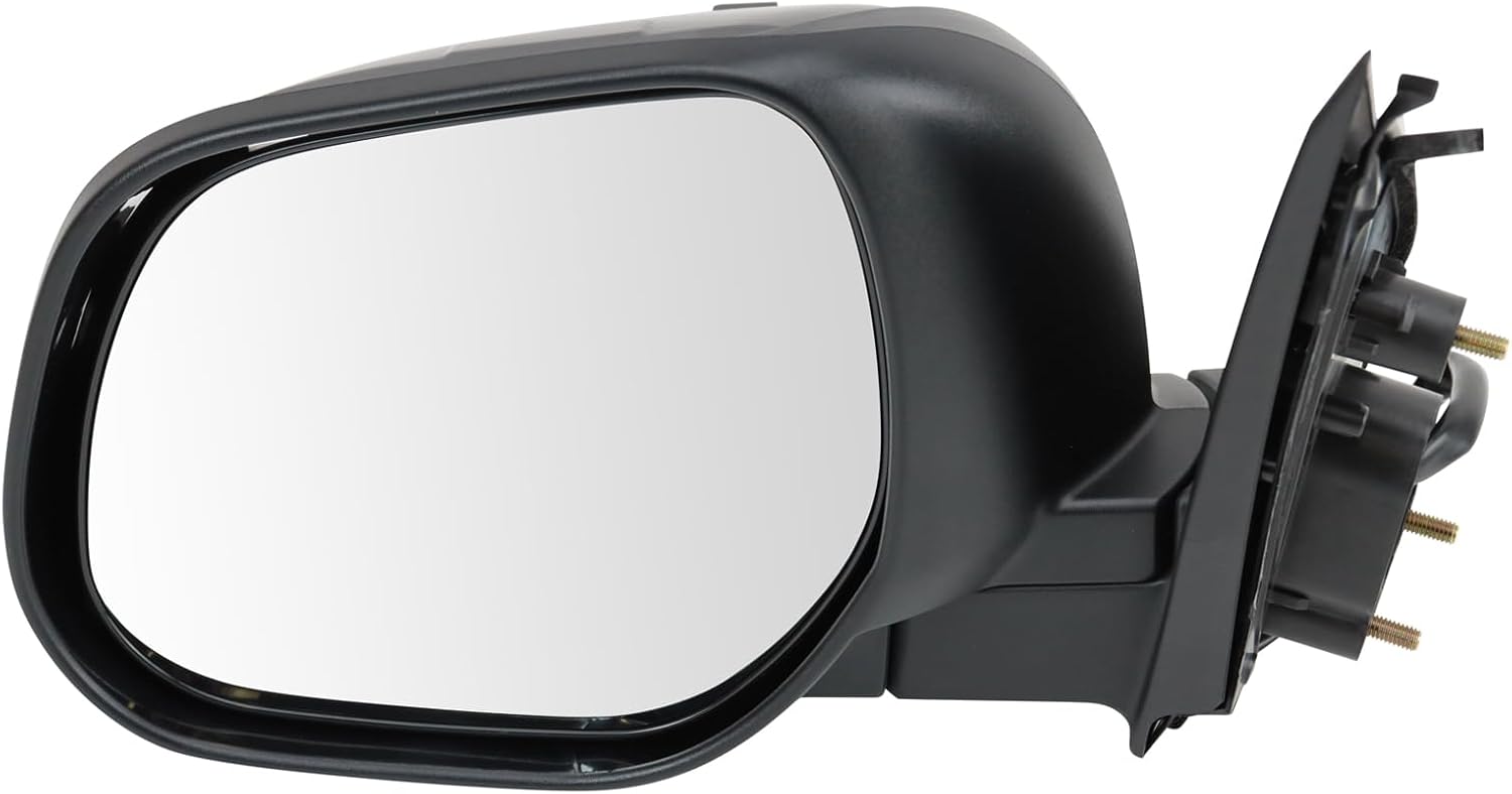 TRQ Left Mirror with Heat Drivers Side Compatible with 2010-2011 Mitsubishi Outlander 2011-2022 Outlander Sport MI1320139