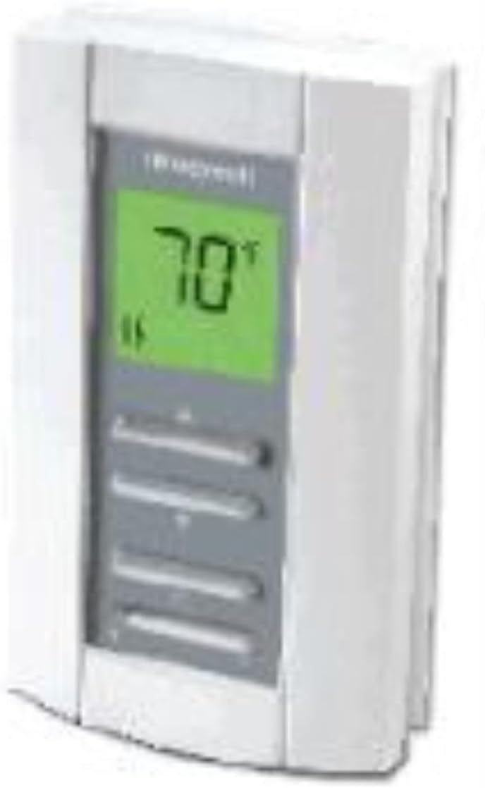 Honeywell TL7235A1003 Line Volt Pro Non-Programmable Digital Thermostat with Electronic Temperature Control, 240-Volt