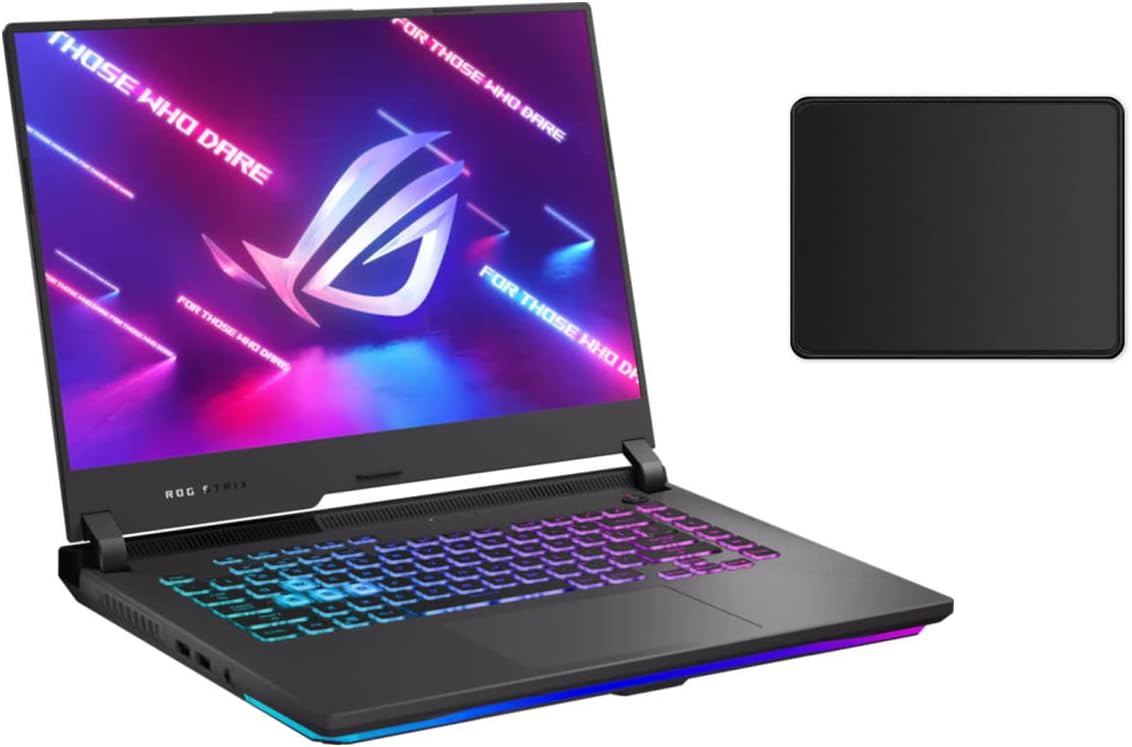 Asus ASUS 15.6” ROG Strix G15 Laptop | AMD Ryzen 7 4800H Processor NVIDIA GeForce RTX 3060| 16GB DDR4 RAM 1TB SSD+1TB SSD| Backlit Chiclet Keyboard 4-Zone RGB Windows 11 Home| Bundled with Mouse Pad