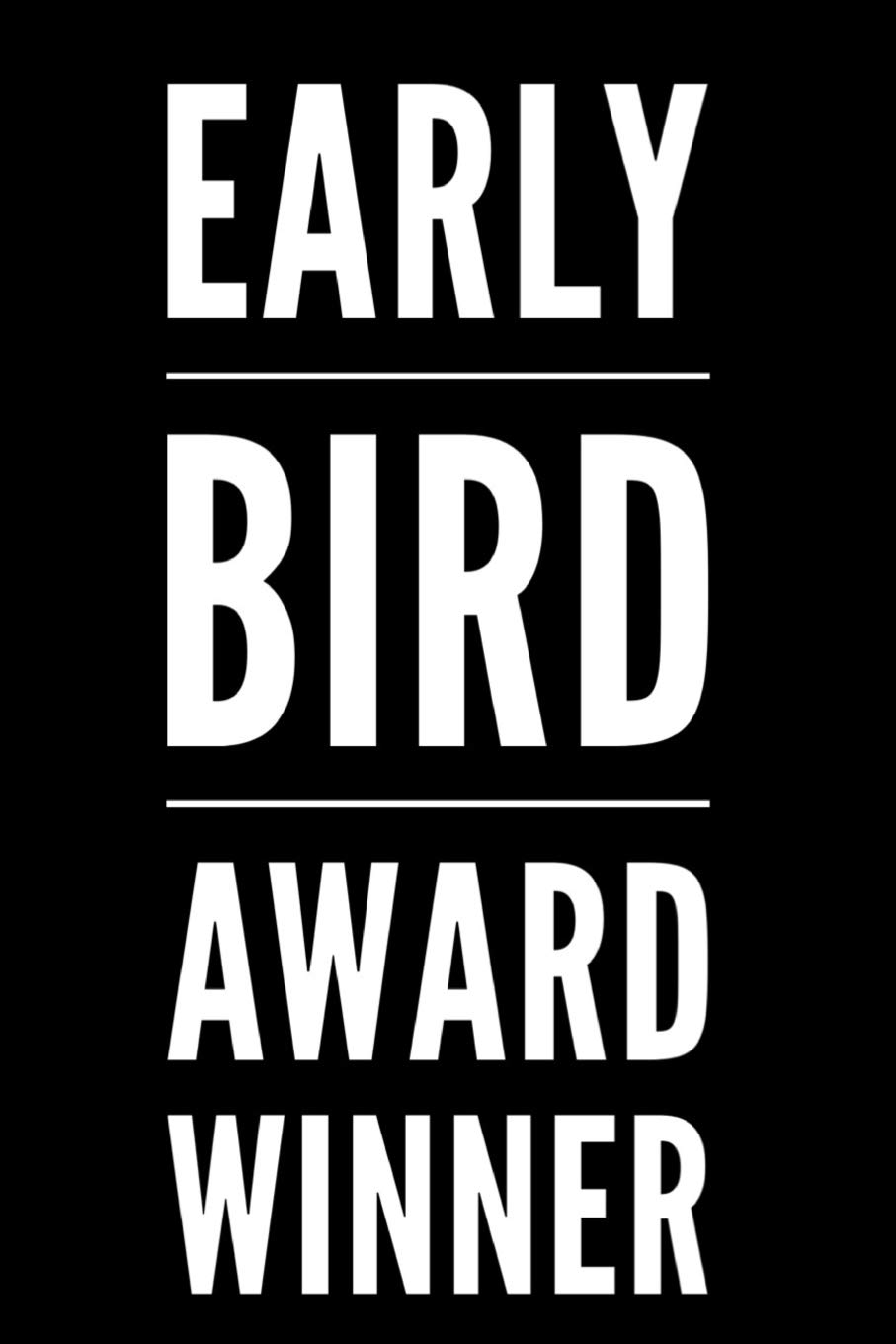 Early Bird Award Winner: 110-Page Blank Lined Journal Funny Office Award Great For Coworker, Boss, Manager, Employee Gag Gift Idea