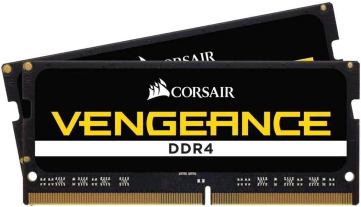 Corsair Vengeance Performance SODIMM Memory 16GB (2x8GB) DDR4 3200MHz CL22 Unbuffered for 8th Generation or Newer Intel Core i7, and AMD Ryzen 4000 Series Notebooks