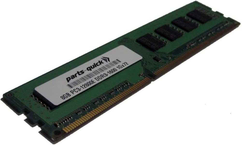 8GB Memory for HP ProLiant ML310e Gen8 v2 Server Compatible DDR3 PC3-12800E ECC RAM Upgrade