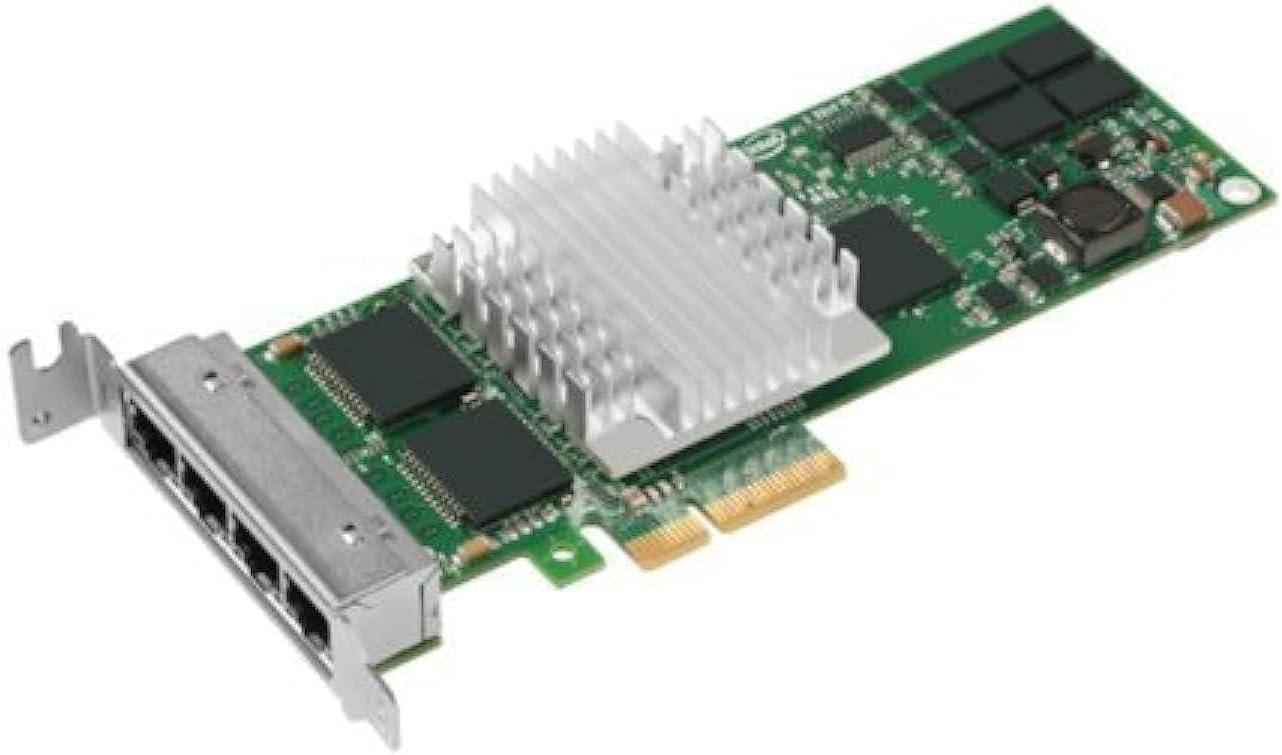 Intel EXPI9404PTL PRO/1000 PT Quad Port Server Adapter – Network adapter – PCI Express x4 low profile – Gigabit Ethernet x 4