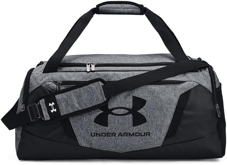 Under Armour Unisex-Adult Undeniable 5.0 Duffle , Pitch Gray Medium Heather (012)/Black , X-Small