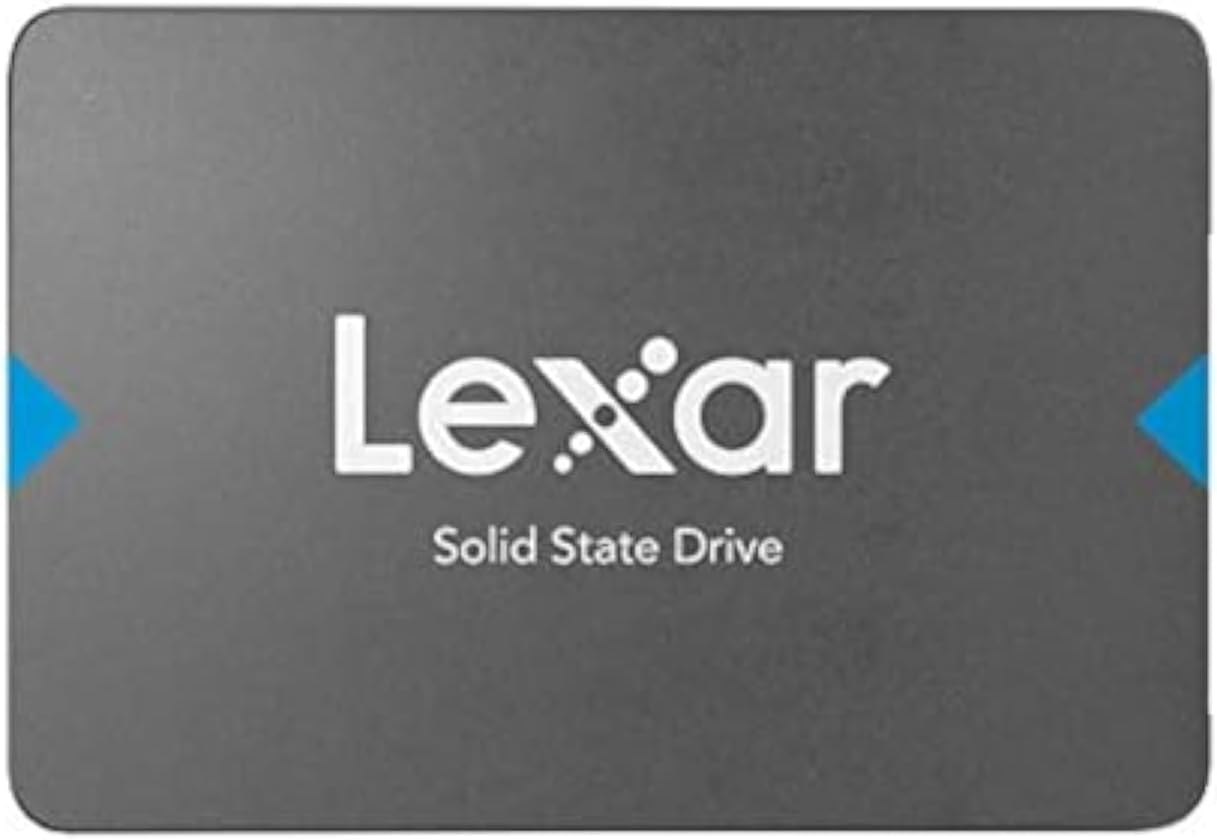 Lexar 480GB NQ100 SSD 2.5” SATA III Internal Solid State Drive, Up to 550MB/s Read, Gray (LNQ100X480G-RNNNU)